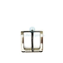 COSCOJA 40 MM HEBILLA CINTURONES NIQUEL NEGRO 4.0CMS