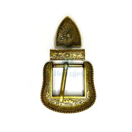 G2964 HEBILLA CINTURONES BRUSH SATINADO 4.0CMS