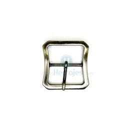 H 2161 HEBILLA CINTURONES NIQUEL NEGRO 4.0CMS