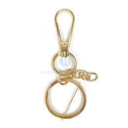 LOHE01 MOSQUETÓN ARGOLLA DORADO