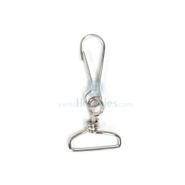 M001 MOSQUETÓN ALAMBRE NIQUEL